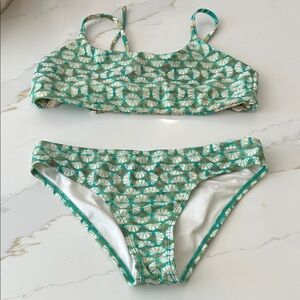Reversible top Green Floral Bikini Set ROXY